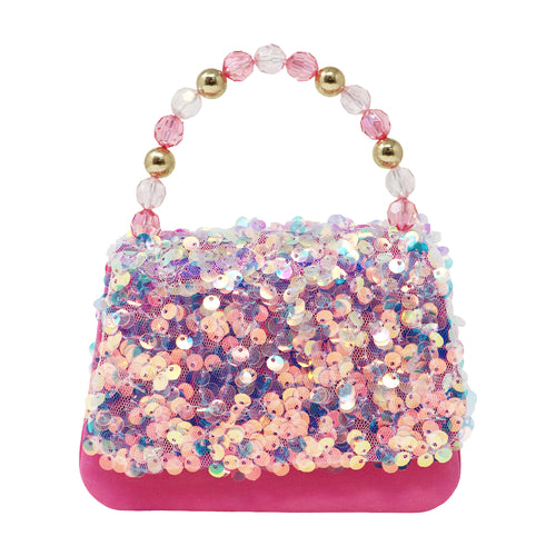 Mermaid Flip Sequin Hard Handbag