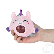 Load image into Gallery viewer, Unicorn Plush Squeezy Bead Ball