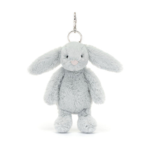 Bashful Silver Grey Bunny Bag Charm