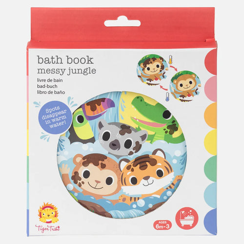 Bath Book Messy Jungle