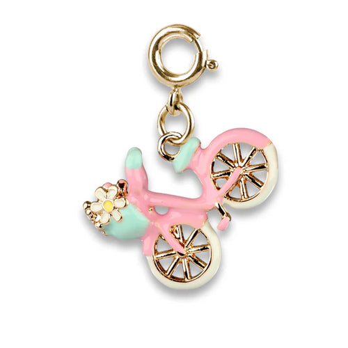 Gold Bicycle Charm