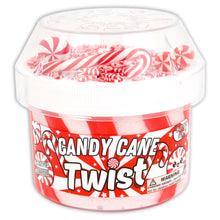 Load image into Gallery viewer, Candy Cane Twist Slime