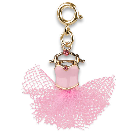 Gold Ballet Tutu Charm