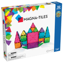 Load image into Gallery viewer, 32 PC Clear Magnatiles