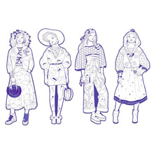 Load image into Gallery viewer, Demoiselle Zaho &amp; Friends Coloring