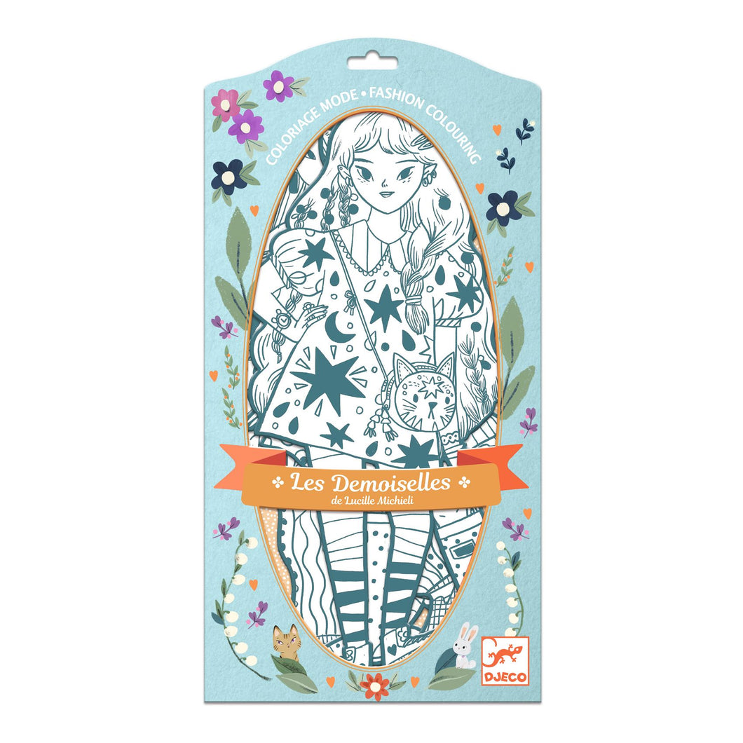 Demoiselle Angele & Friends Coloring