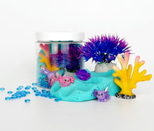 Load image into Gallery viewer, Axolotl Blue Hawaiian Mini Dough-To-Go