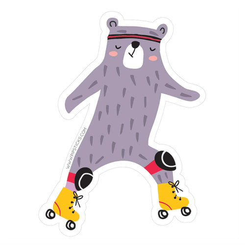 Disco Roller Vinyl Sticker