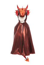 Load image into Gallery viewer, Ruby The Metallic Dragon Cape Size 3-4