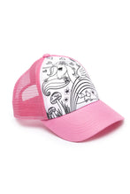Load image into Gallery viewer, Unicorn Color-In Ball Cap Pink