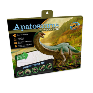Apatosaurus 3D Wooden Kit