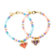 Load image into Gallery viewer, Hearts Heishi Beads &amp; Jewelry