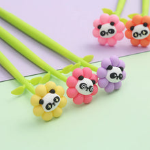 Load image into Gallery viewer, Flower Panda Wiggle Gel Pen