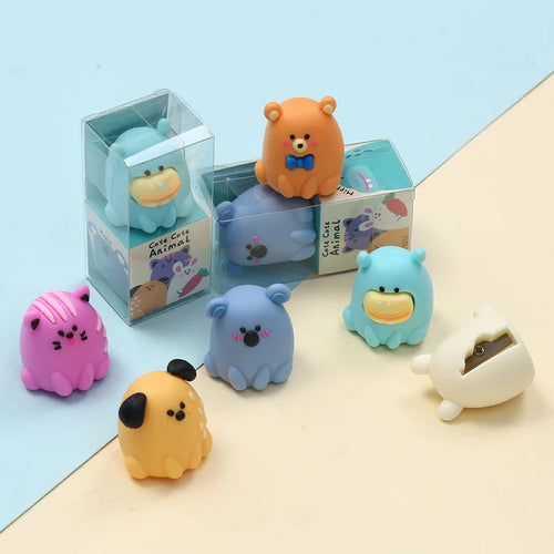Round Animal Pencil Sharpener