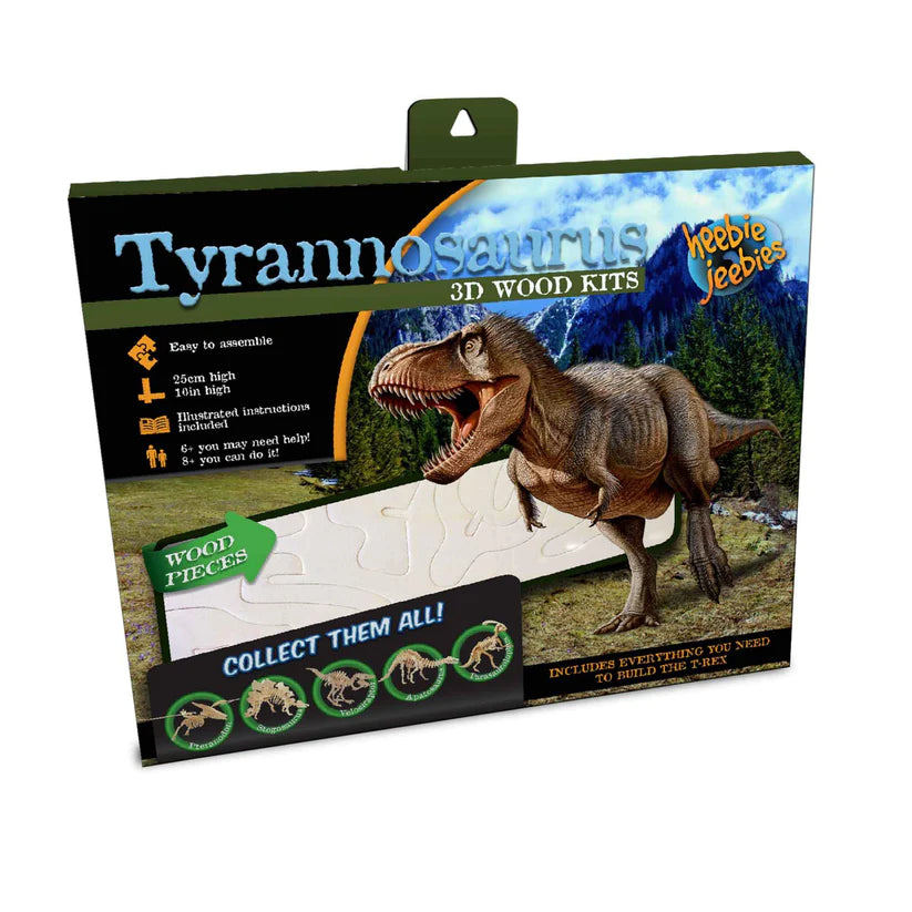 Tyrannosaurus 3D Wood Kit