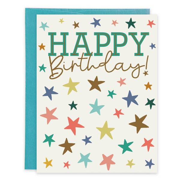 Birthday Stars Card