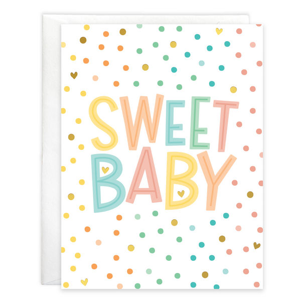 Sweet Baby Dots Card