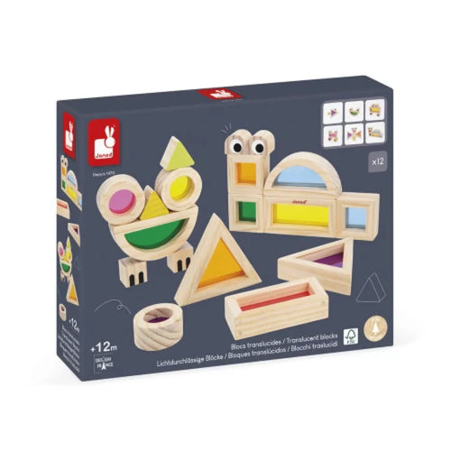 Sensory Translucent Stacking Blocks