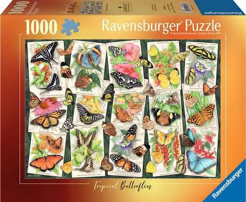1000 PC Tropical Butterflies Puzzle