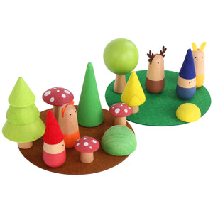 Dwarf Forest Wooden Toy