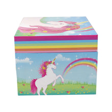 Load image into Gallery viewer, Stardust Unicorn Small Musical Jewelry Box