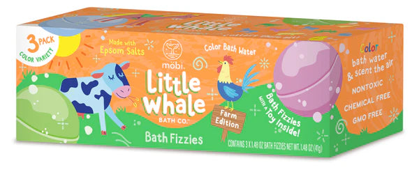 Bath Fizzies Farm 3 Pack