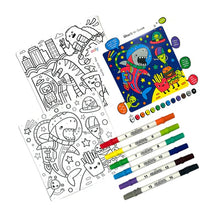 Load image into Gallery viewer, Colortopia Color By Number Marker Kit Epic Adventures