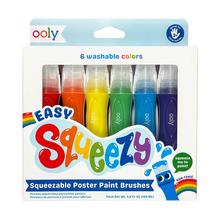 Load image into Gallery viewer, Easy Squeezy Poster Paint Brushes