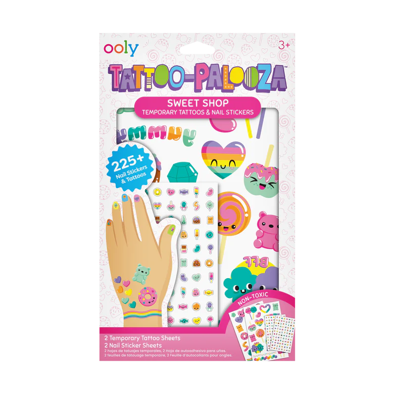 Sweet ShopTattoos & Nail Stickers Tattoo-Palooza