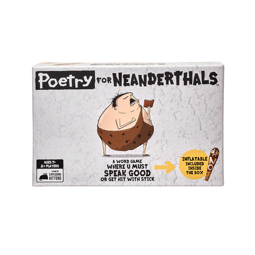 Poetry For Neanderthals