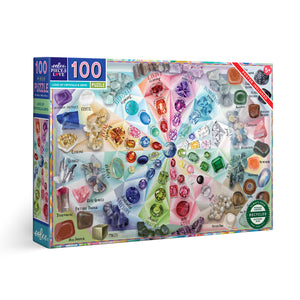 100 Piece Love Of Crystals & Gems Puzzle