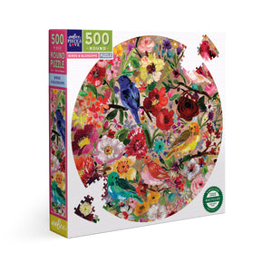 500 Piece Birds & Blossoms Puzzle