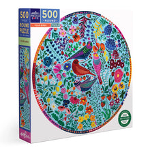 Load image into Gallery viewer, 500 PC Four Bird Round Puzzle