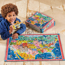 Load image into Gallery viewer, 48 PC Giant USA Puzzle