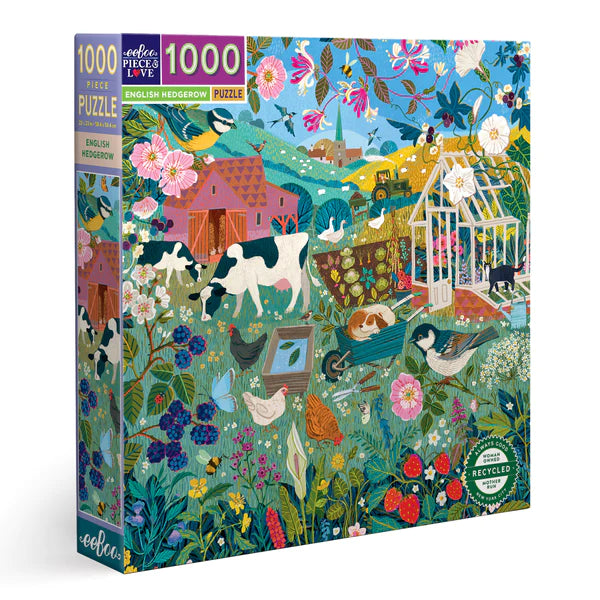 1000 PC English Hedgerow Puzzle