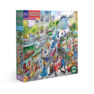 1000 Piece Paris Bookseller Puzzle
