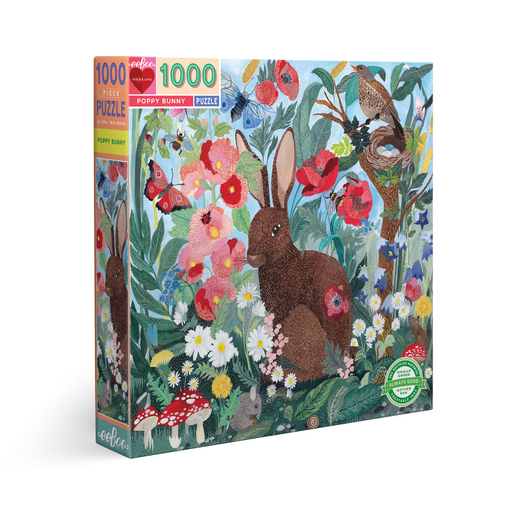 1000 Piece Poppy Bunny Puzzle