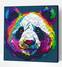 Load image into Gallery viewer, Panda Clay Painting