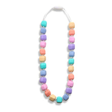Load image into Gallery viewer, Princess &amp; The Pea Necklace Pastel Rainbow