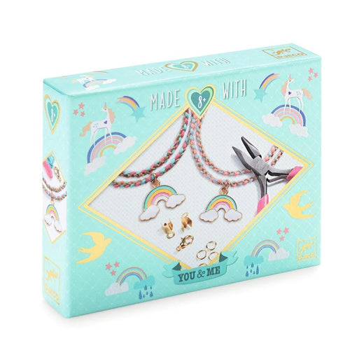 Rainbow Kumihimo Beads & Jewelry