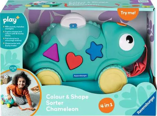 Play+ Color & Shape Sorter Chameleon
