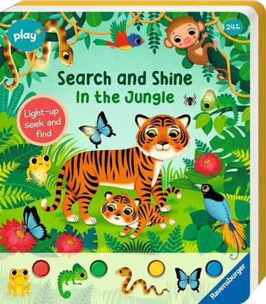 Play+ Search And Shine In The Jungle Board Book