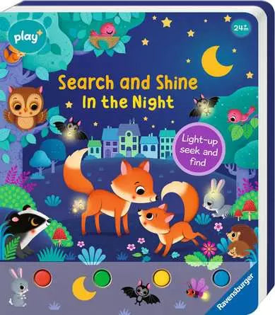 Play+ Search And Shine In The Night Board Book
