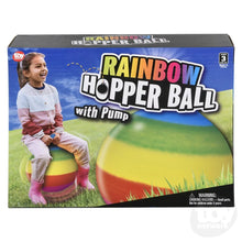 Load image into Gallery viewer, 18&quot; Rainbow Hopper Ball
