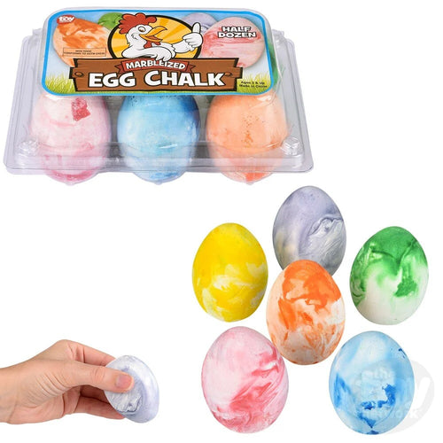 Marbleized Egg Sidewalk Chalk