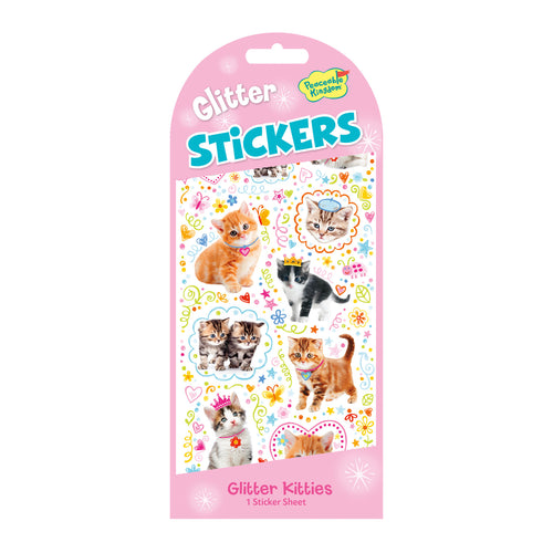 Glitter Kitties Sticker Pack