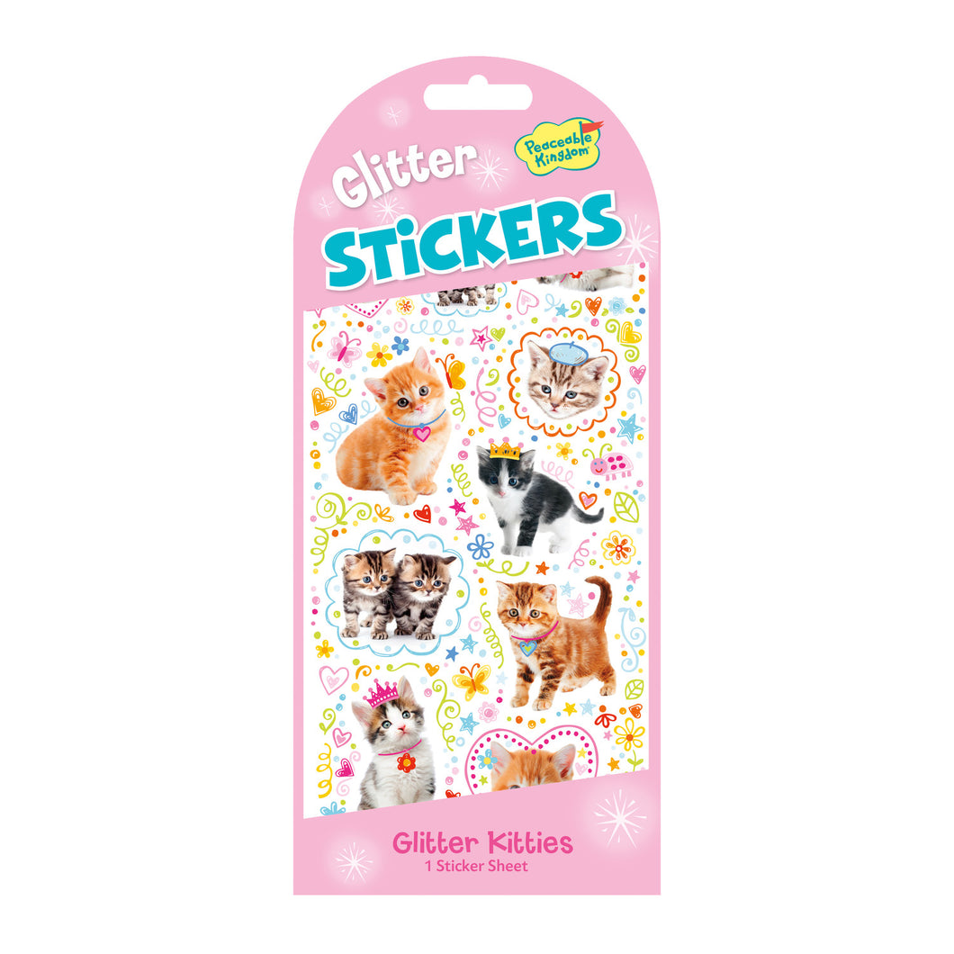 Glitter Kitties Sticker Pack