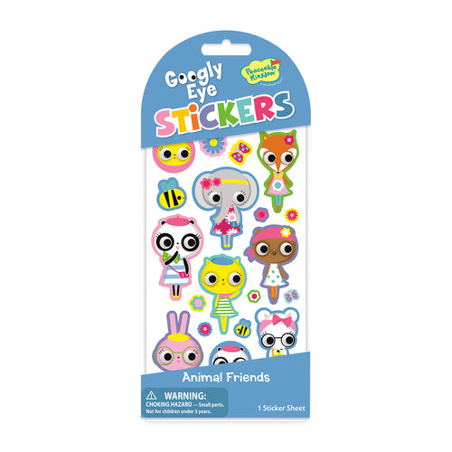 Animal Friends Googly Eye Sticker Pack