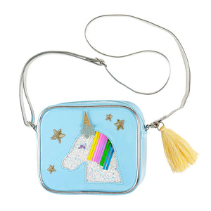 Blue Unicorn Purse