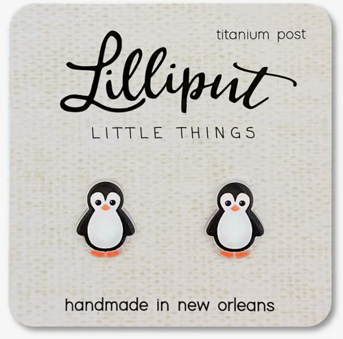 Penguin Earrings